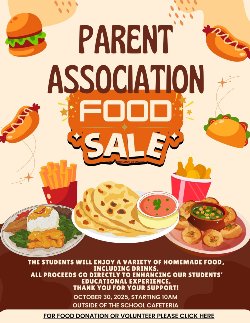 Parent Association Food Sale